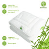 Одеяло летнее IDEIA Botanical Bamboo 200×220 см, белое (8-32467)
