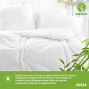 Одеяло летнее IDEIA Botanical Bamboo 200×220 см, белое (8-32467)