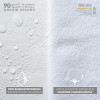 Наматрасник непромокаемый IDEIA Aqua Stop 140×200×23 см, хлопковая махра с мембраной (8-11999)