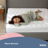 Наматрасник защитный IDEIA Nordic Comfort Luxe 160×200×35 см, стеганый, плотность 250 г/м² (8-34677)