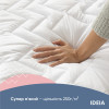 Наматрасник защитный IDEIA Nordic Comfort Luxe 180×200×35 см, стеганый, плотность 250 г/м² (8-34678)