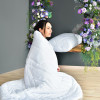Одеяло летнее IDEIA Botanical Bamboo 175×210 см, белое (8-32466)