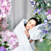 Одеяло летнее IDEIA Botanical Bamboo155×210 см белое (8-32465)