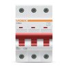 Автоматический выключатель RS4 3п 16А С 4,5кА VIDEX RESIST (VF-RS4-AV3C16)