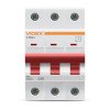 Автоматический выключатель RS4 3п 40А С 4,5кА VIDEX RESIST (VF-RS4-AV3C40)