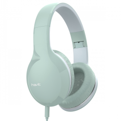 Наушники HAVIT HV-H100d Green с микрофоном складные