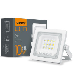 Светодиодный прожектор VIDEX F2e 10W 5000K VL-F2e-105W  защищенный  в разборном корпусе 