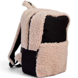 Женский городской рюкзак USVIT Teddy 8 л Cordura 1000D, черно-бежевый (65129)