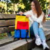 Рюкзак-роллтоп USVIT Treasure ColorMix 18,2 л