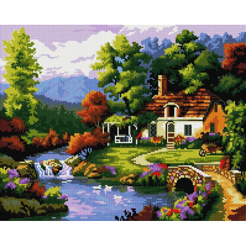 Алмазная мозаика Дом моей мечты 40х50 см ColorArt SP004