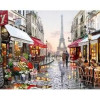 Алмазная мозаика Парижская улица 40х50 см ColorArt SP017