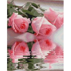 Алмазная мозаика Розы 40х50 см ColorArt SP018