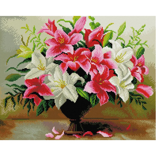 Алмазная мозаика Лилии 40х50 см ColorArt SP021