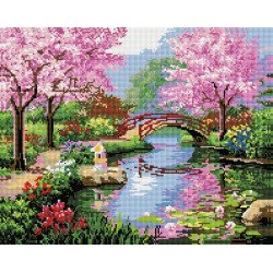 Алмазная мозаика Волшебный пейзаж 40х50 см ColorArt SP023