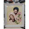Алмазная мозаика Икона Святая семья в лилиях 40х50 см ColorArt SP024