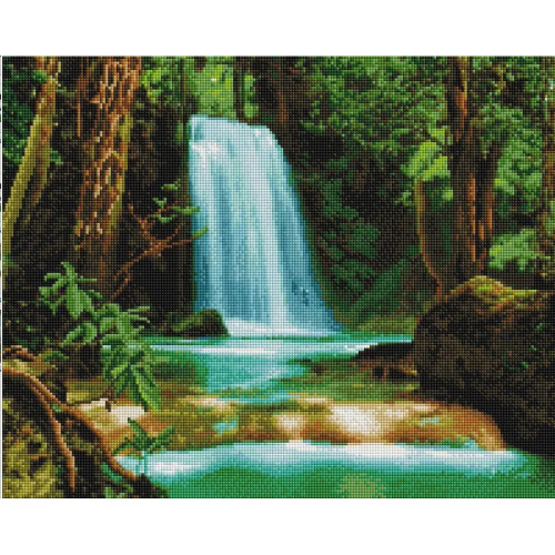 Алмазная мозаика Водопад 40х50 см ColorArt SP030