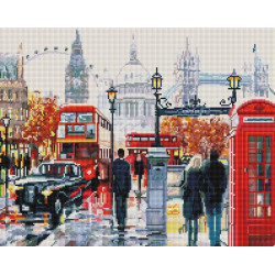 Алмазная мозаика Лондон 40х50 см ColorArt SP032