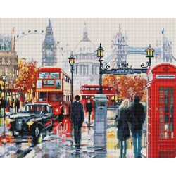 Алмазная мозаика Лондон 40х50 см ColorArt SP032