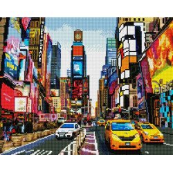 Алмазная мозаика Современный город 40х50 см ColorArt SP033