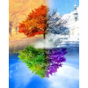 Алмазная мозаика Времена года 40х50 см ColorArt SP038