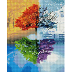 Алмазная мозаика Времена года 40х50 см ColorArt SP038