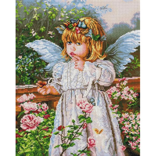 Алмазная мозаика Очаровательный ангелочек 40х50 см ColorArt SP040