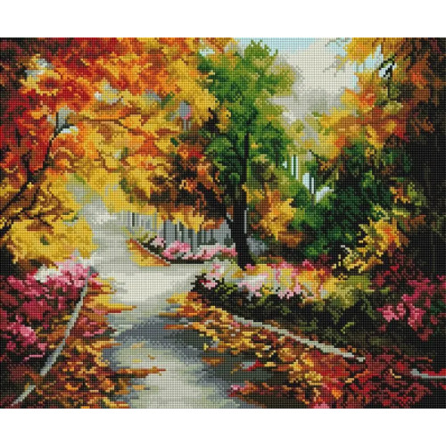 Алмазная мозаика Цветная осень 40х50 см ColorArt SP041