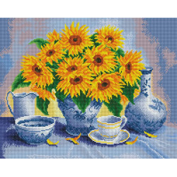 Алмазная мозаика Подсолнухи 40х50 см ColorArt SP054