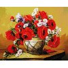 Алмазная мозаика Букет маков 40х50 см ColorArt SP057