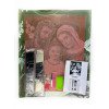 Алмазная мозаика Икона Святая семья в сером цвете 40х50 см ColorArt SP067
