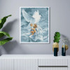 Алмазная мозаика Икона Голубь мира 40х50 см ColorArt SP072