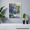 Алмазная мозаика Букет сирени 40х50 см ColorArt SP075