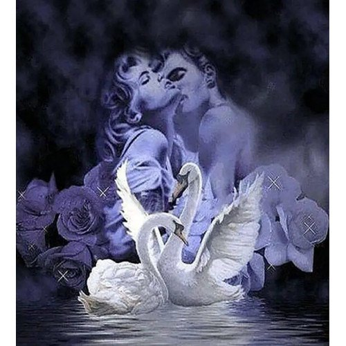 Алмазная мозаика Пылающая страсть 40х50 см ColorArt SP076