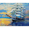Алмазная мозаика Корабль 40х50 см ColorArt SP078