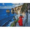 Алмазная мозаика Прогулка у моря 40х50 см ColorArt SP087
