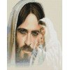 Алмазная мозаика Взгляд Иисуса 40х50 см ColorArt SP094