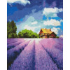 Алмазная мозаика Лавандовое поле 40х50 см ColorArt SP097