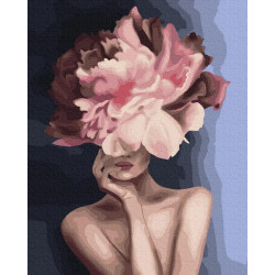 Алмазная мозаика Загадочная леди 40х50 см ColorArt SP100