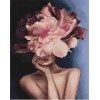 Алмазная мозаика Загадочная леди 40х50 см ColorArt SP100