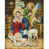 Алмазная мозаика Икона Рождество Иисуса 40х50 см ColorArt SP103