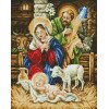 Алмазная мозаика Икона Рождество Иисуса 40х50 см ColorArt SP103