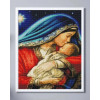 Алмазная мозаика Икона Дева Мария с Иисусом 40х50 см ColorArt SP113