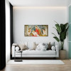 Алмазная мозаика Икона Дева Мария с Иисусом в яблоневом саду 40х70 см ColorArt SS803