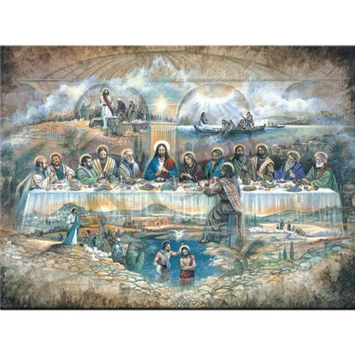 Алмазная мозаика Заветы Иисуса Христа 60х80 см ColorArt SV1500