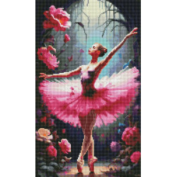 Алмазная мозаика Балерина 30х50 см ColorArt TP905