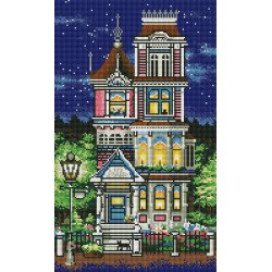 Алмазная мозаика Викторианский домик 30х50 см ColorArt TP906