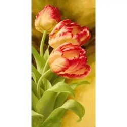 Алмазная мозаика Букет тюльпанов 30х60 см ColorArt TS1302