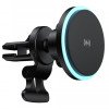 Держатель телефона магнитный с беспроводной зарядкой HAVIT HV-W3032 15W Black
