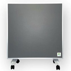 Керамический обогреватель Ecoteplo Terra 1000 ME grafite с терморегулятором, инфракрасным и конвекционным нагревом (до 20 м²)