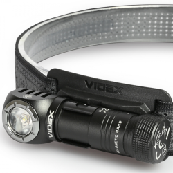 Фонарь налобный (на голову) туристический VIDEX VLF-A056H IP68, 200 Лм, 5000K, красный свет, Li-ion AA USB-C